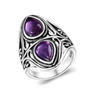 Silver-Women-s-Amethyst-Ring