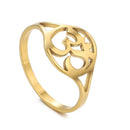 Gold-OM-Ring