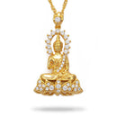 Necklace-with-Buddha-Pendant