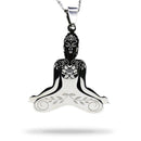 Steel-Buddha-Pendant