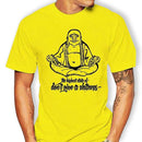 Yellow-Buddha-T-Shirt