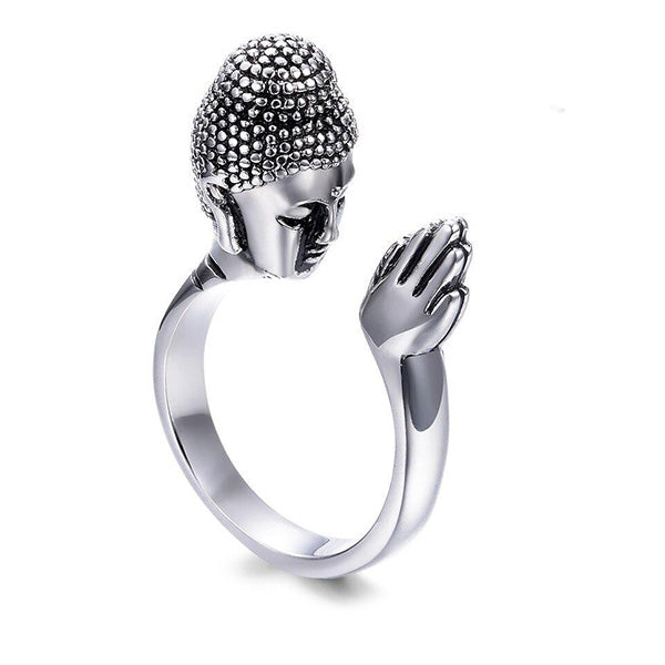 Silver Buddha Ring | The Buddha Temple