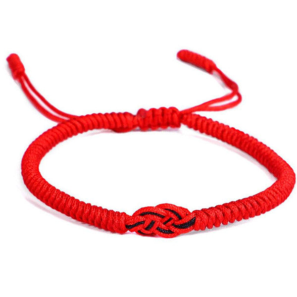 Hand-tied-Lucky-Buddhist-Bracelet