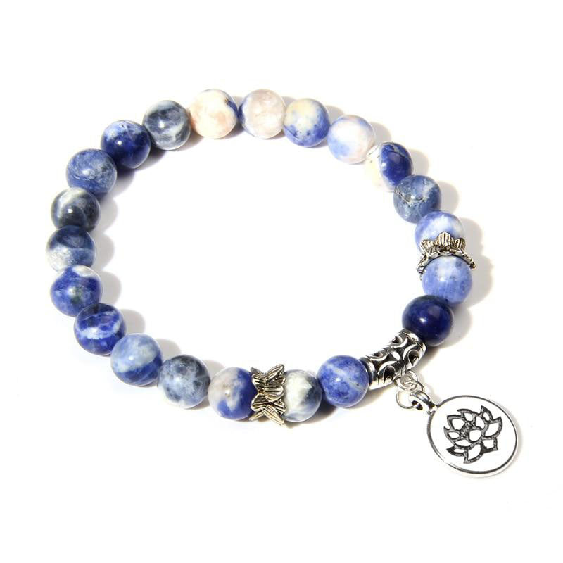 Buddhist Bracelet and the Lucky Lotus Flower