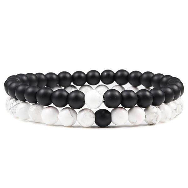 Howlite-and-Onyx-Bracelet