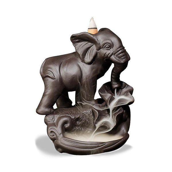 Elephant-Incense-Burner