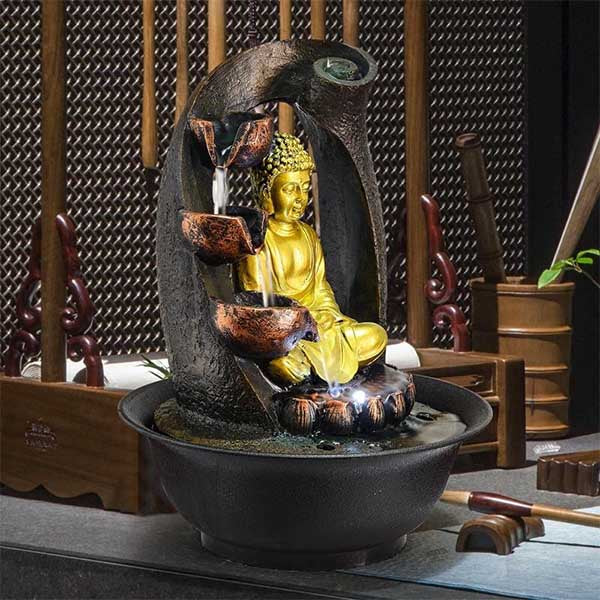 Fountain-with-Buddha