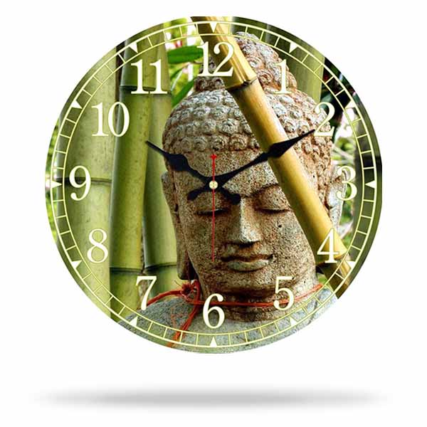 Buddha-Canvas-Clock