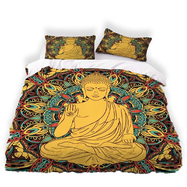 Buddha-Double-Bedding-Set