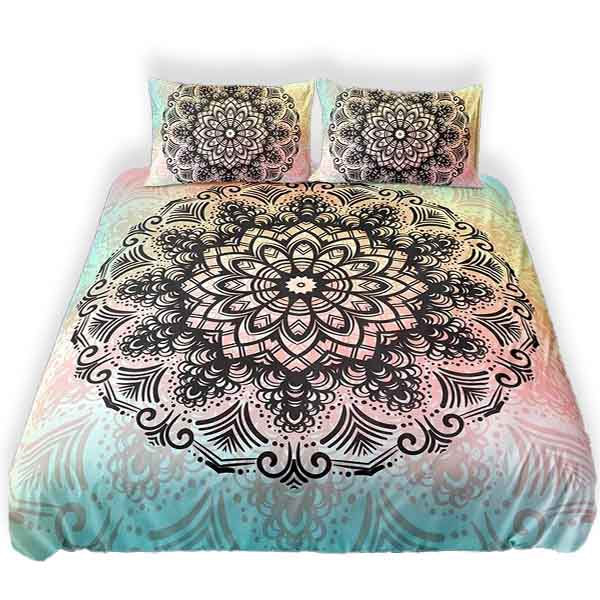 Mandala-Pattern-Bedding-Set
