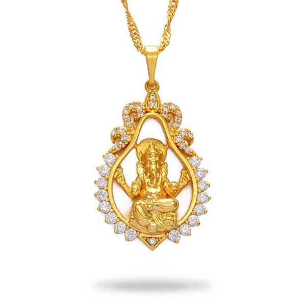 Gold-Ganesh-Pendant