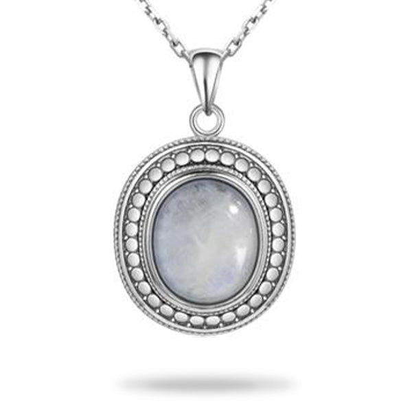 Moonstone-Silver-Pendant