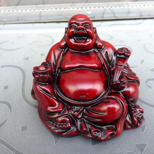 Red-Buddha-Statue