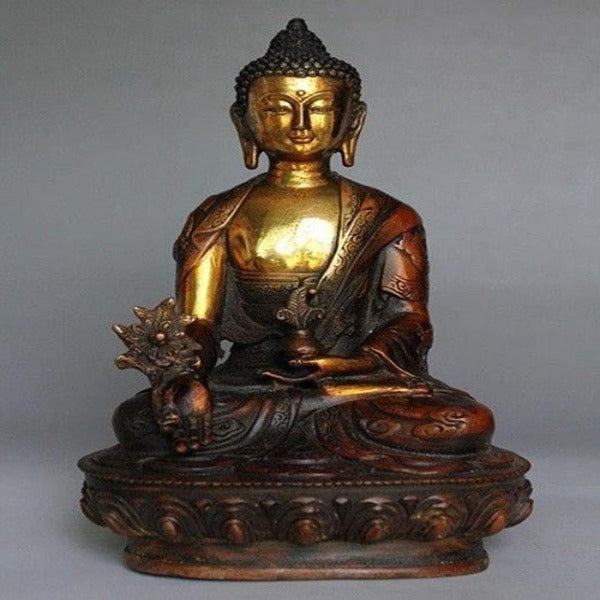 Brass-Buddha-Statue