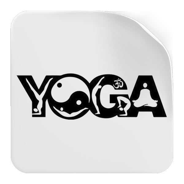 Yoga-Sticker