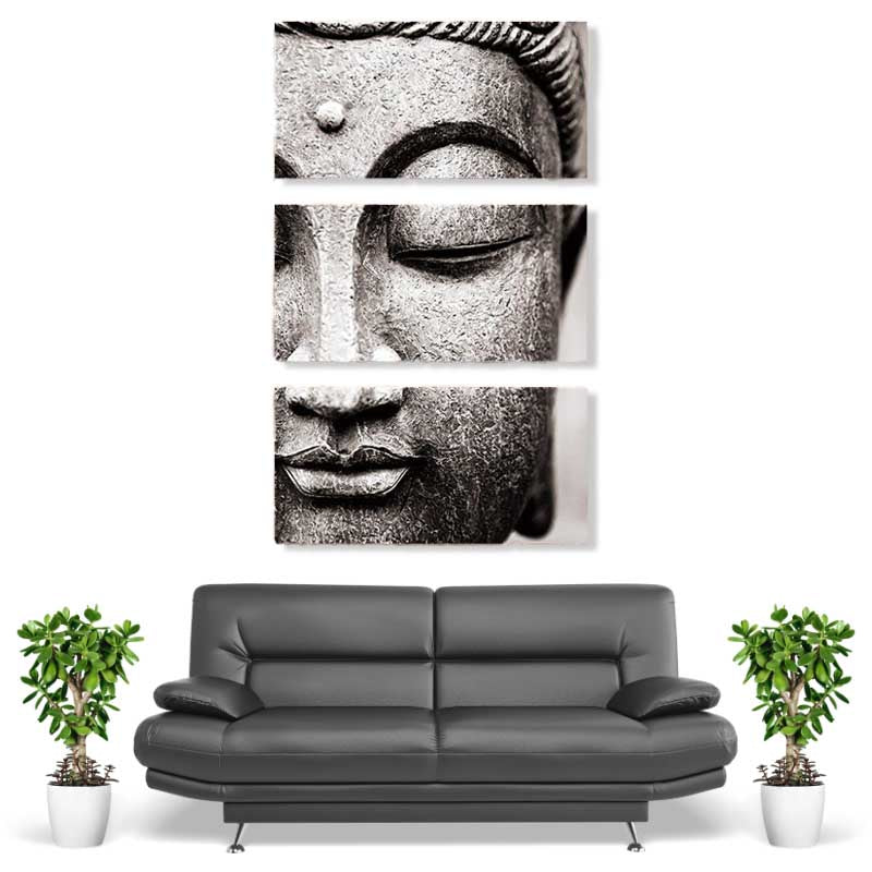 3-Parts-Buddha-Painting