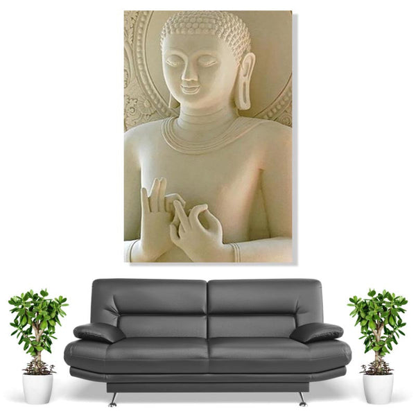 White-Buddha-Painting