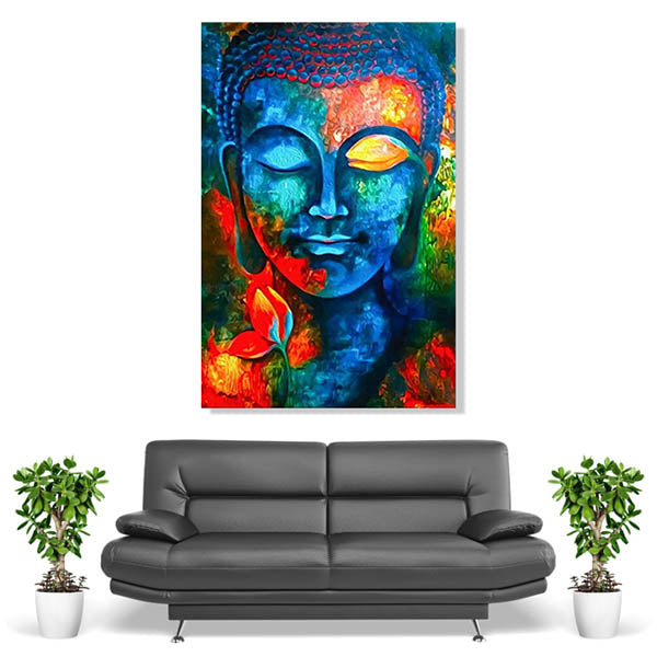 Colorful-Buddha-Painting