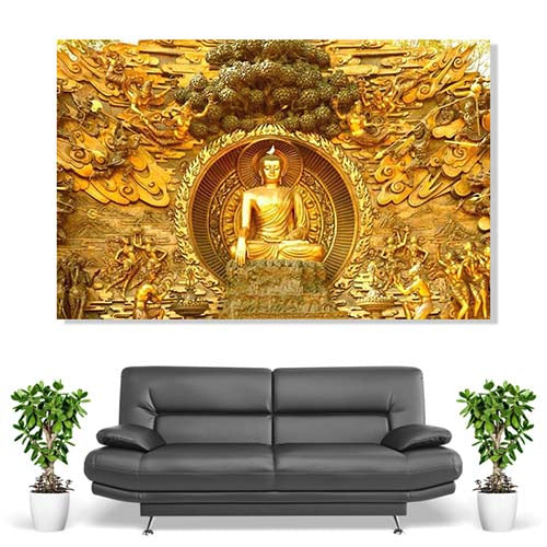 Gold-Buddha-Painting