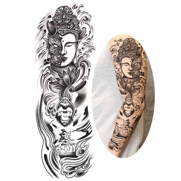 Buddha-Tattoo-on-Arm