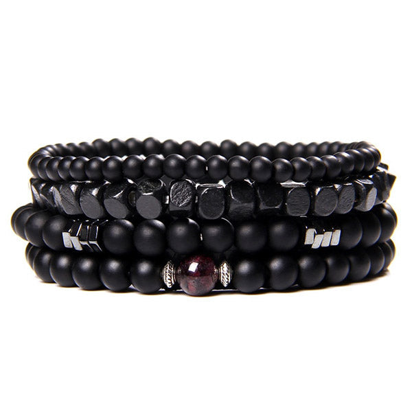 Buddhist-Bracelet-with-Garnet-Stone